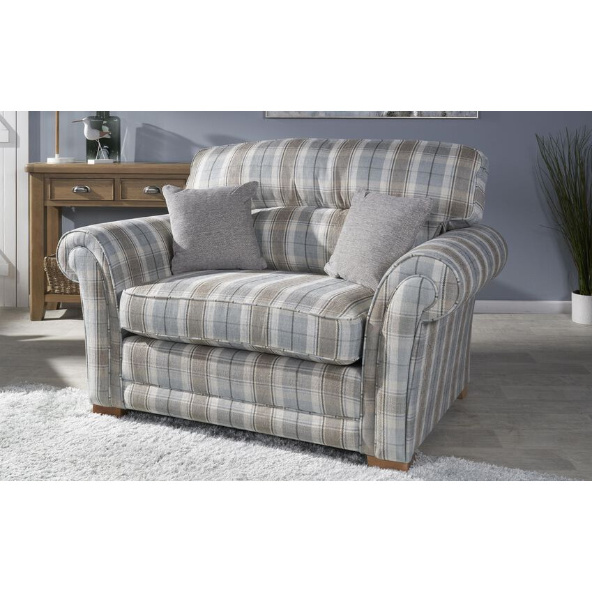 Inspire Roseland Fabric Snuggler Chair