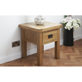 ScS Living Cruz Lamp Table with Drawer