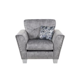 ScS Living Grey Esme Fabric Standard Chair
