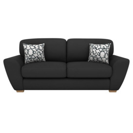 ScS Living Grey Fabric Kiana 3 Seater Sofa Standard Back