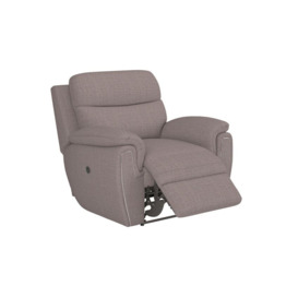 ScS Living Pink Ashton Fabric Power Recliner Chair