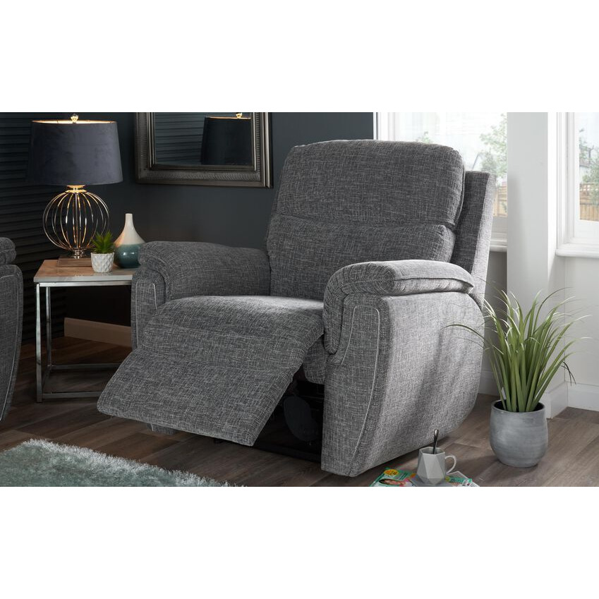 ScS Living Ashton Fabric Manual Recliner Chair