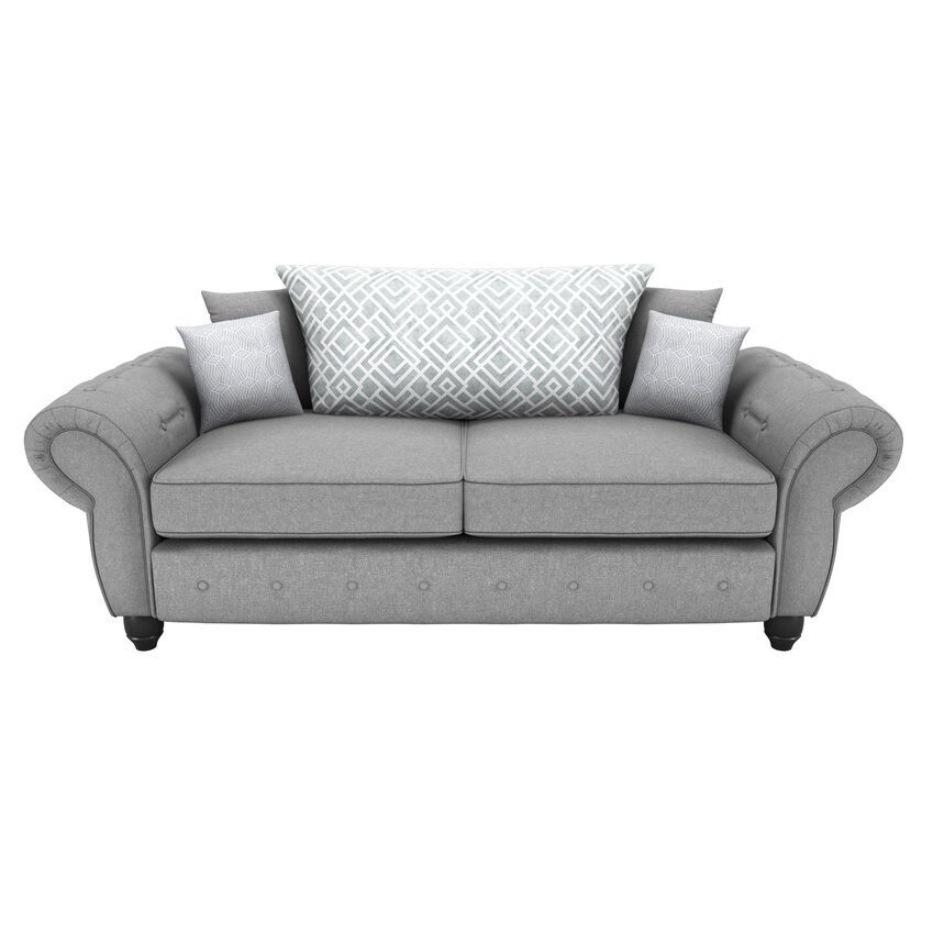 Gracie 3 Seater Sofa Scatter Back