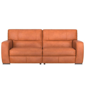 SiSi Italia Orange Lucca 4 Seater Split Sofa