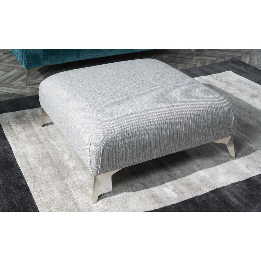 Ideal Home Maisy Fabric Accent Footstool