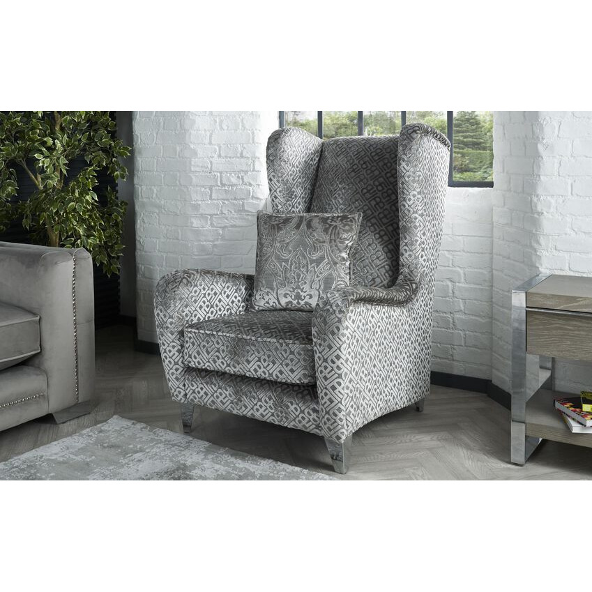 LLB Regency Fabric Throne Chair
