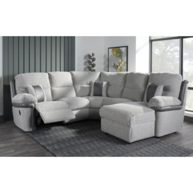 La-Z-Boy Nevada Fabric 2 Corner 2 Manual Recliner with Right Hand Facing Chaise
