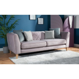 Ideal Home Rochelle Fabric 4 Seater Sofa