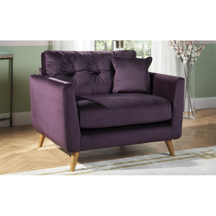 ScS Living Holly Fabric Love Chair
