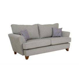 Grey Aquaclean Annie Fabric 3 Seater Sofa