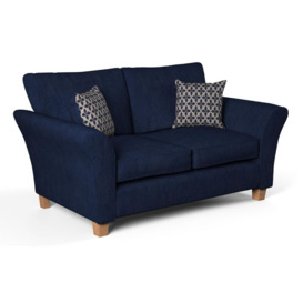 Blue Aquaclean Mollie Fabric 2 Seater Sofa