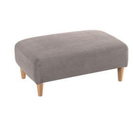 ScS Living Pink Mae Fabric Bench Footstool