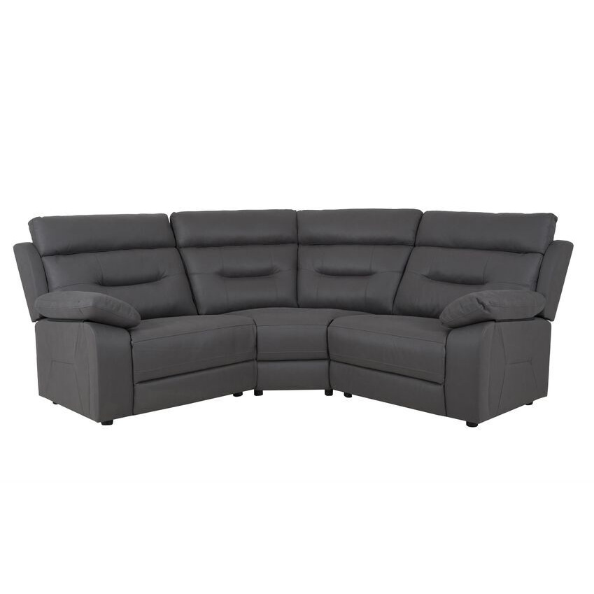 Endurance Grey Fabric Roman 1 Corner 1