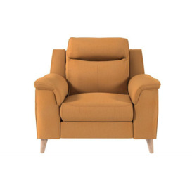 ScS Living Orange Fabric Brodie Standard Chair