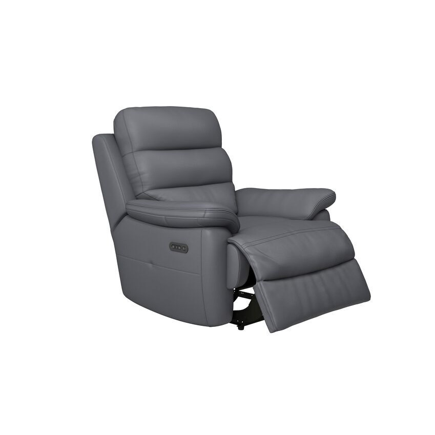 ScS Living Blue Griffin Power Recliner Chair
