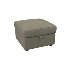 ScS Living Green Fabric Griffin Storage Footstool