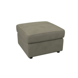 ScS Living Green Fabric Griffin Standard Footstool
