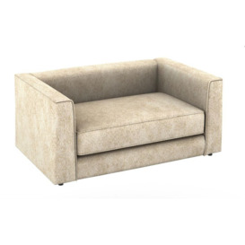 Ideal Home Brown Drake Fabric Dog Sofa