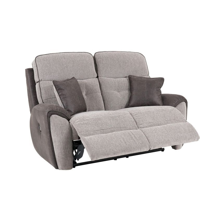 La-Z-Boy Brown Columbus Fabric 2 Seater Manual Recliner Sofa