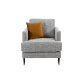 Ideal Home Grey Shoreditch Fabric Standard Chair