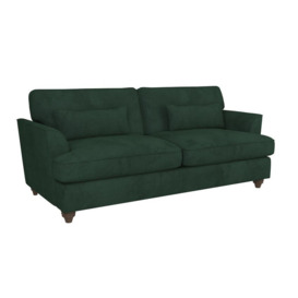 ScS Living Green Bonnie Fabric 4 Seater Sofa
