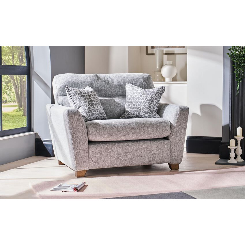 Ideal Home Aurelia Fabric Snuggle Chair