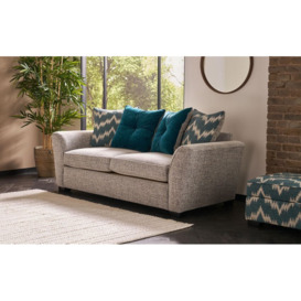 Inspire Rockcliffe Fabric 3 Seater Sofa Scatter Back