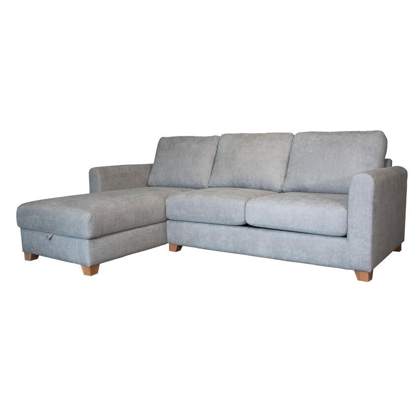 ScS Living Aisling Fabric Left Hand Facing Chaise Sofa Bed