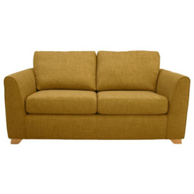 ScS Living Yellow Ophelia Fabric 2 Seater Sofa Bed