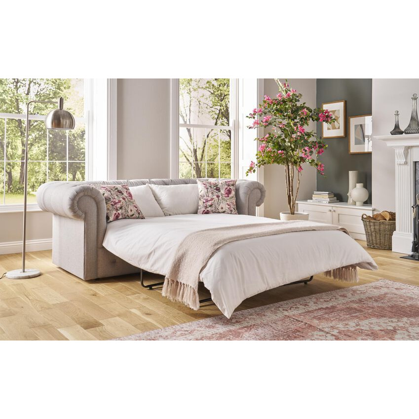 ScS Living Abbey Fabric 3 Seater Sofa Bed