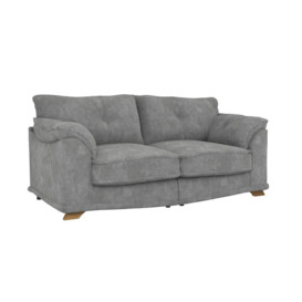 ScS Living Grey Sammy Fabric 3 Seater Split Sofa