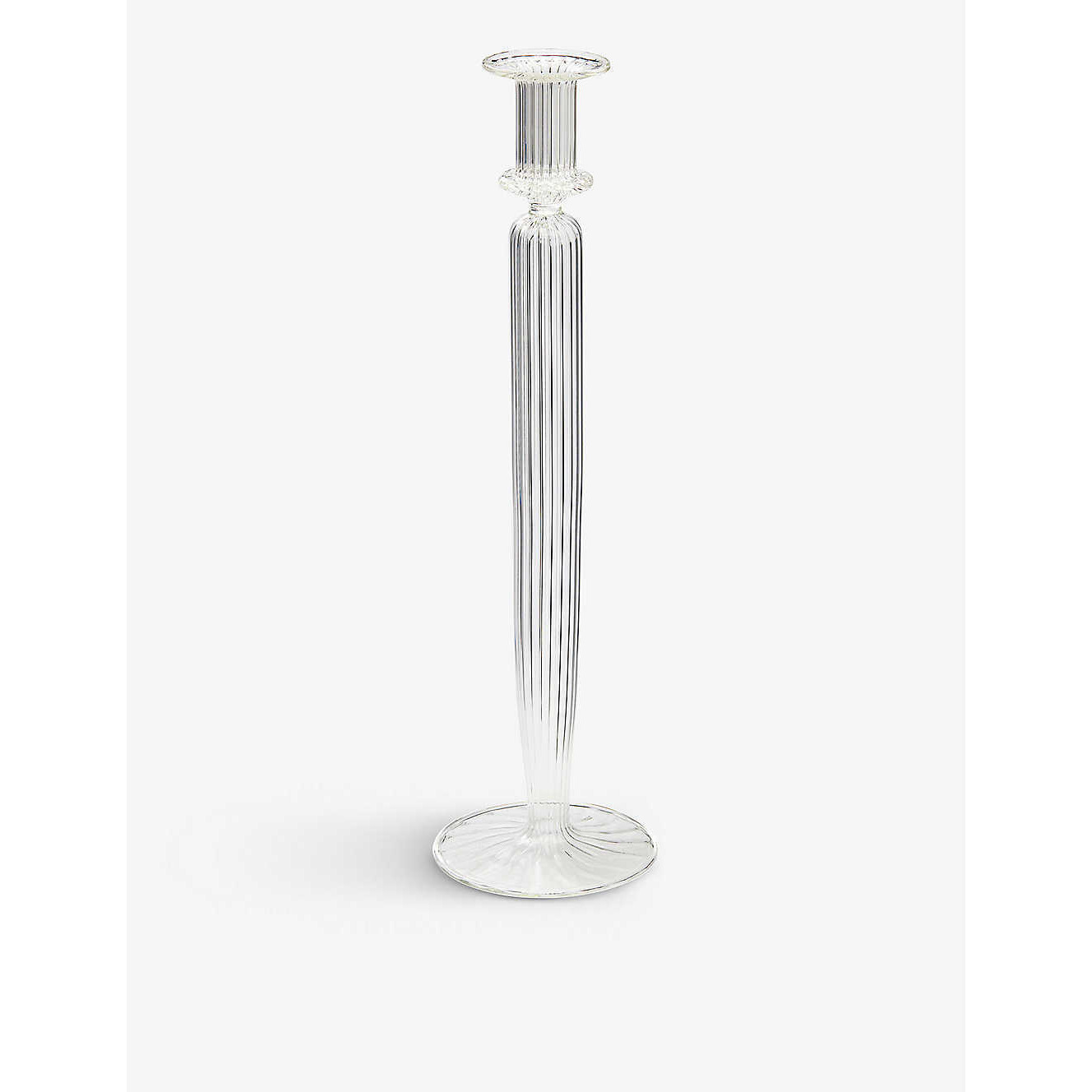 Salty glass candle holder 35cm - image 1