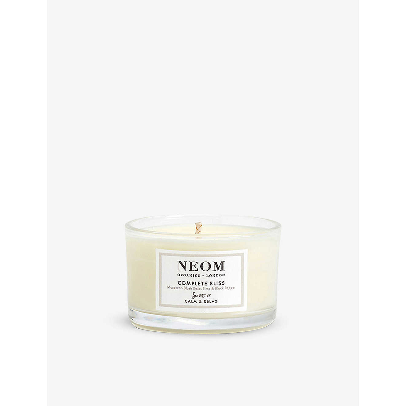 Neom Luxury Organics Complete bliss travel candle