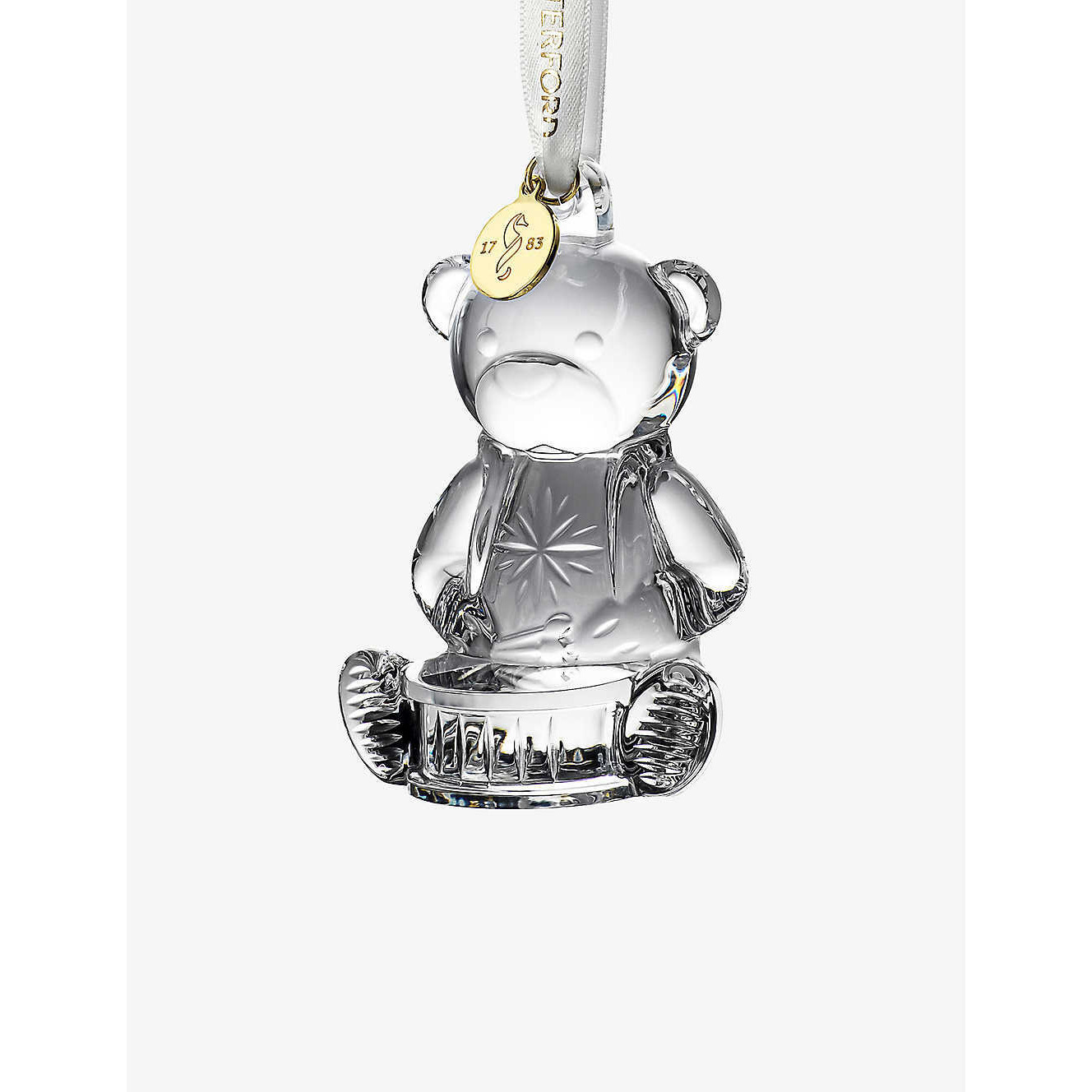 Baby's First Bear crystal Christmas decoration 8.4cm - image 1