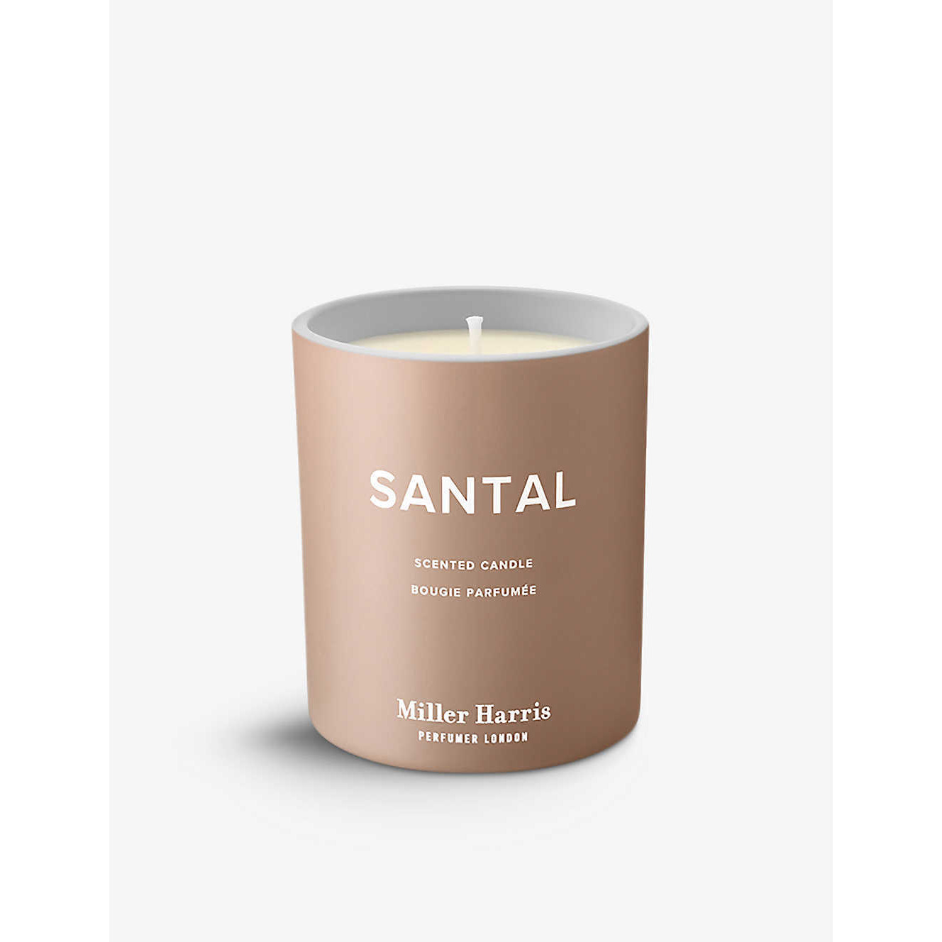 Santal natural wax scented candle 220g - image 1