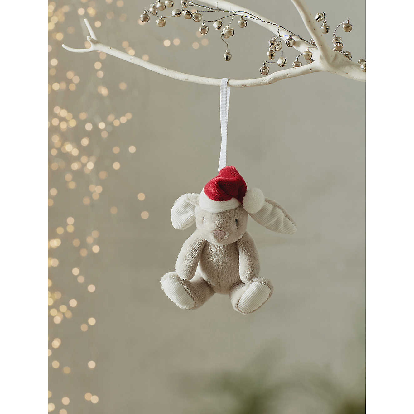 Bonnie Bunny plush Christmas decoration 12cm - image 1