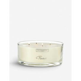 The White Company Flowers Large Candle - thumbnail 1