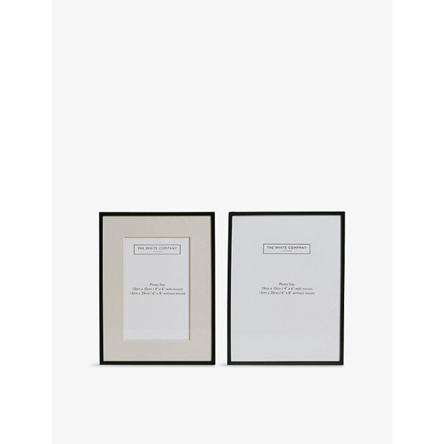 The White Company Matte Metal Photo Frame 12.5cm x 17.5cm - image 1