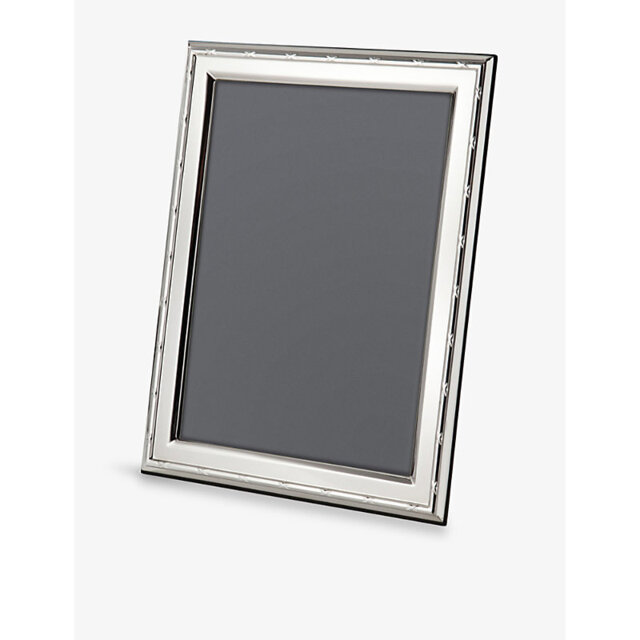 Arthur Price Reed Ribbon Sterling Silver Photo Frame 7' x 5' - image 1
