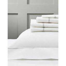 The White Company Savoy Cotton Flat Sheet - thumbnail 1