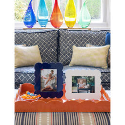 Addison Ross London Scallop Lacquer Photo Frame 5” x 7” - thumbnail 2