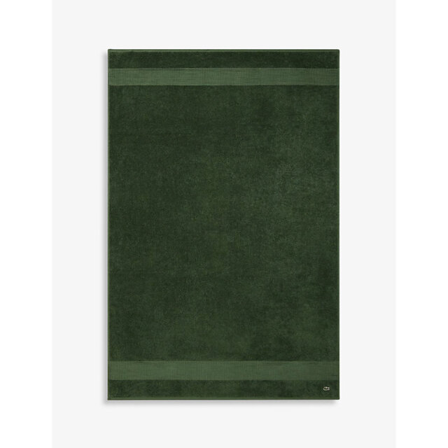 Lacoste Le Croco Logo-Embroidered Cotton Guest Towel 40cm x 60cm - image 1