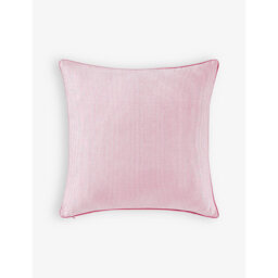 Ralph Lauren Home Oxford Logo-Embroidered Square Cotton Cushion Cover - thumbnail 2