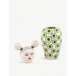 Seletti Le Canopie Izumi Porcelain and Dolomite Vase 25.5cm - thumbnail 2
