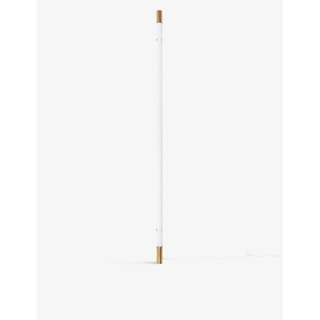 Seletti Linea Golden Ends Fluorescent LED Lamp 127cm - image 1