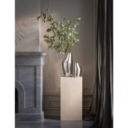 Georg Jensen Sky Mirrored-Polished Stainless-Steel Vase 27cm - thumbnail 2