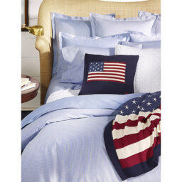 Ralph Lauren Home Oxford Super King Cotton Duvet Cover - thumbnail 2