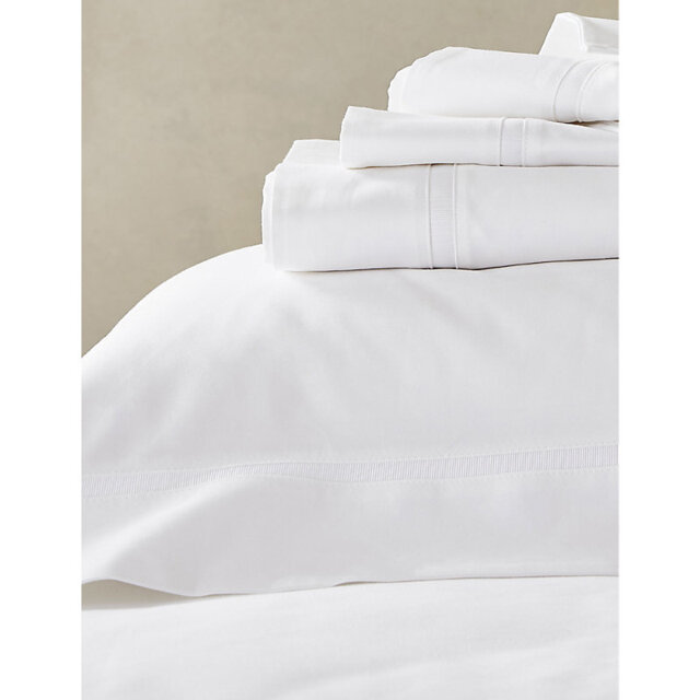 The White Company Cranleigh 1000 Thread Oxford Cotton-Sateen Pillowcase - image 1