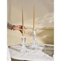 Waterford Lismore Diamond-Crystal Candlesticks Set Of Two - thumbnail 2