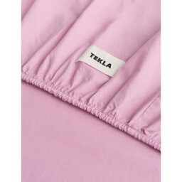 Tekla Percale Double Fitted Cotton Sheet - thumbnail 2